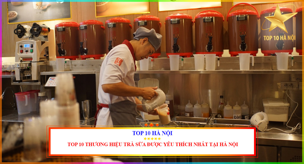 Trà sữa được yêu thích nhất tại Hà Nội