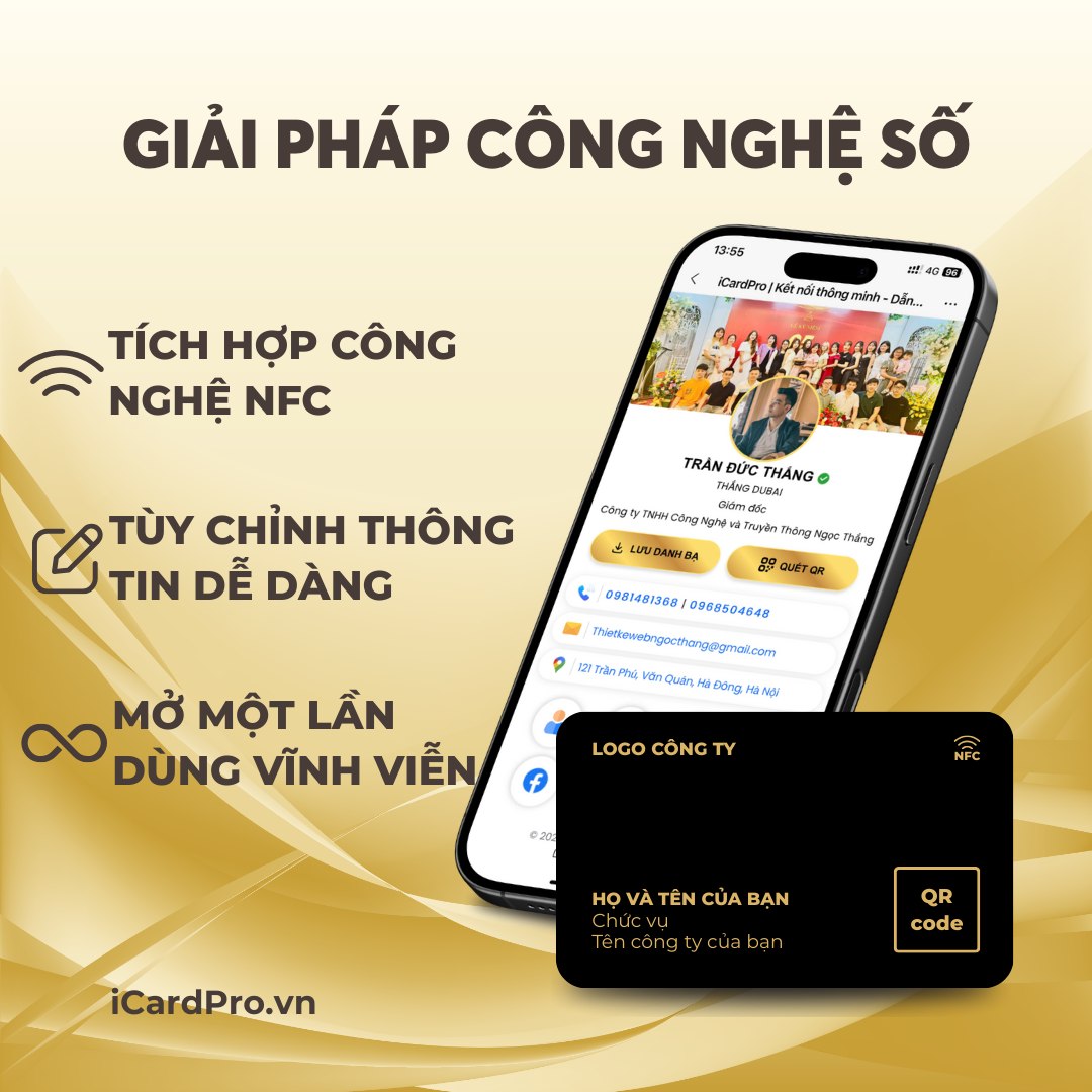 Giải pháp công nghệ số icardpro Giải pháp công nghệ số icardpro