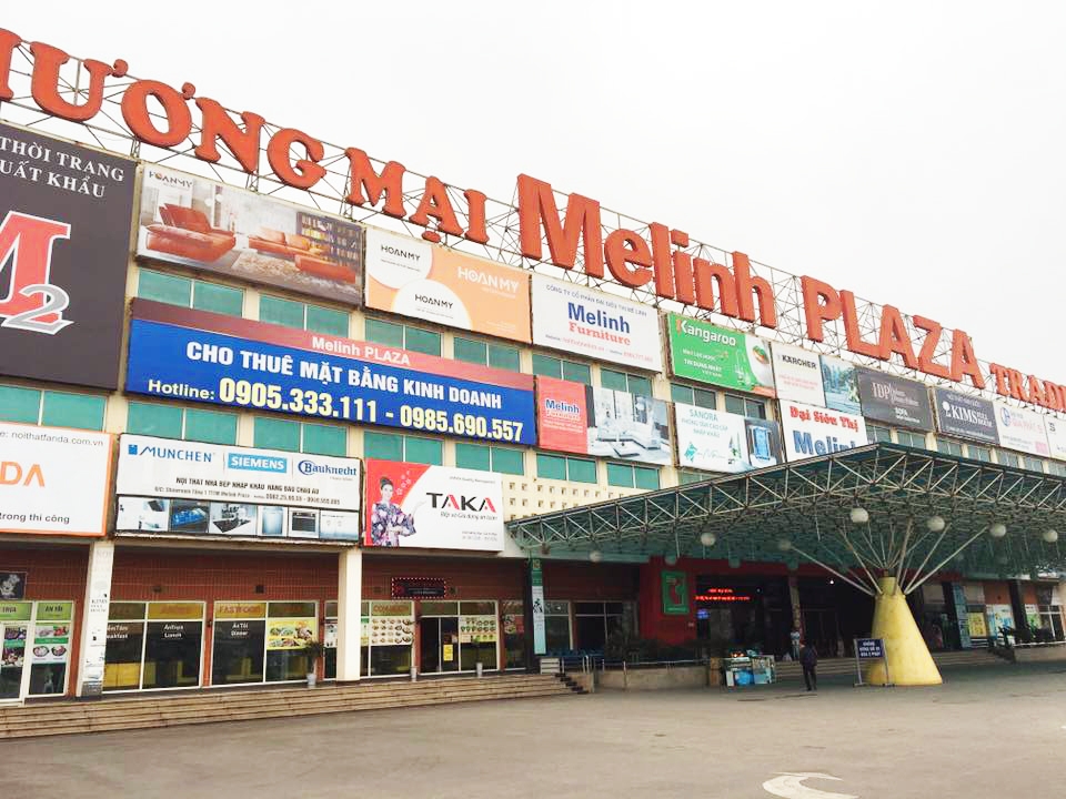 Trung tâm thương mại Mê Linh Plaza tại Hà Nội