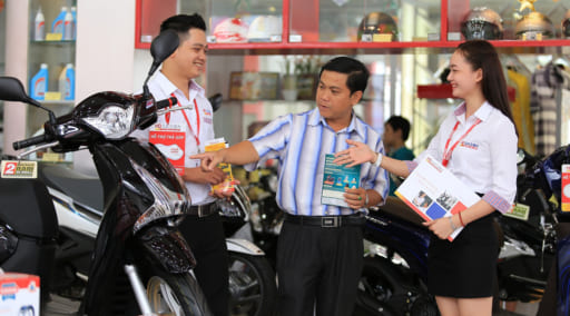 Top 10 cửa hàng bán xe máy trả góp uy tín nhanh nhất tại Hà Nội