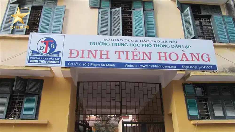 Trường THPT dân lập Đinh Tiên Hoàng tại Hà Nội