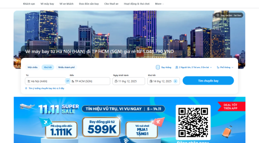 Săn vé máy bay giá rẻ cùng Traveloka: Bí quyết tra giá vé máy bay Hà Nội Sài Gòn