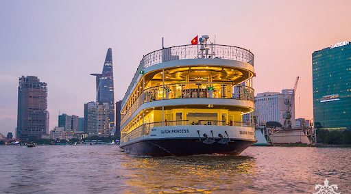 Du thuyền Saigon Princess – đêm sang trọng giữa lòng Sài Gòn