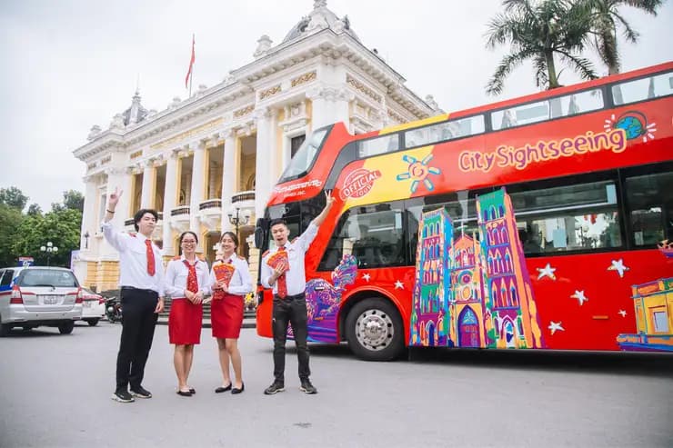 xe bus 2 tầng hà nội